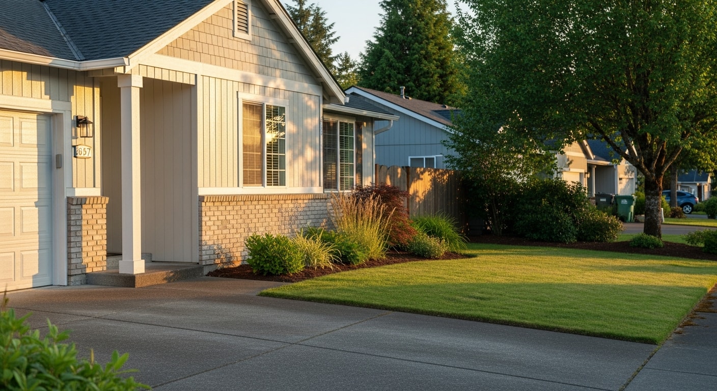Beautiful home in the Portland and Vancouver metro area with quality exterior painting.